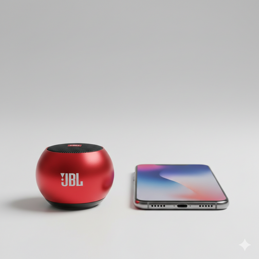JBL Mini Metallic Wireless Speaker - Crystal Clear Sound