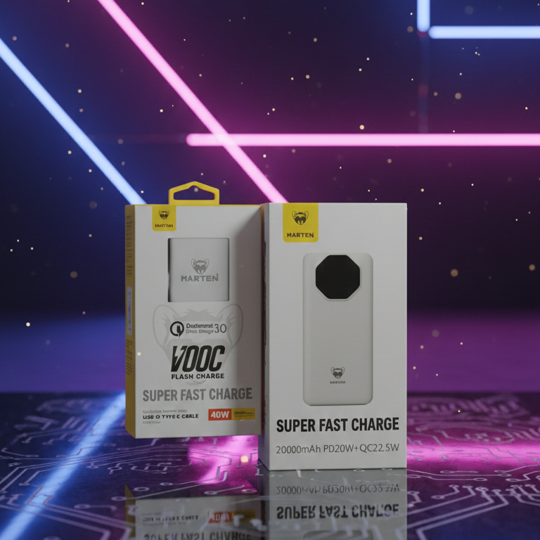 Marten 20,000mAh Ultra-Fast Power Bank β‘π