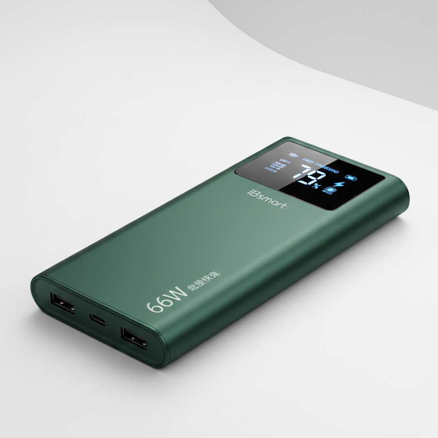 22.5W Fast Charging Power Bank ⚡ | PD Quick Charge with LED Display