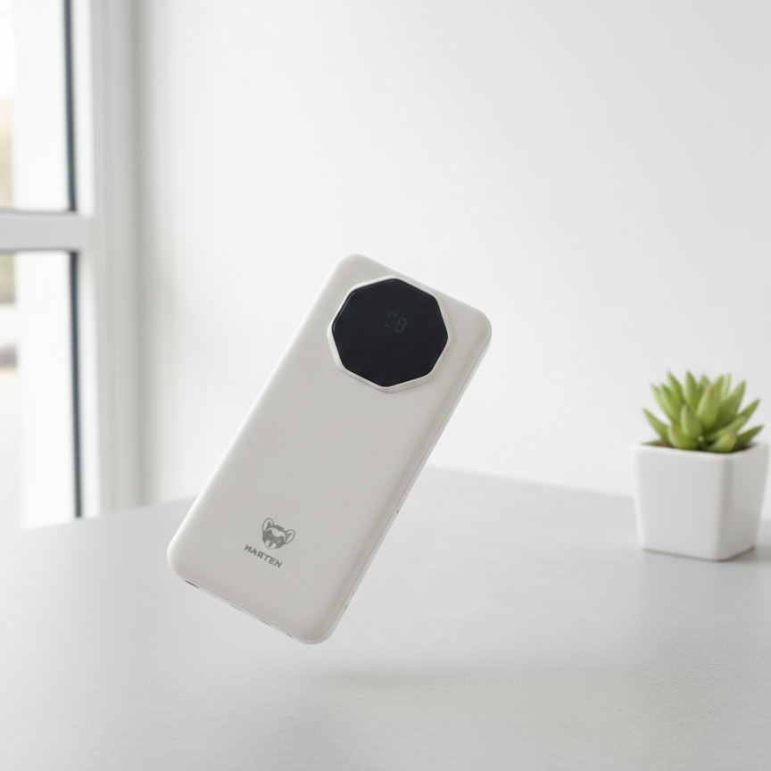 Marten 20,000mAh Ultra-Fast Power Bank ⚡🔋